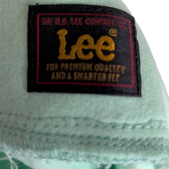 Lee Ultra Lux Flex To Go Cargo Shorts Mint Green Size 12 (EUC) - Picture 7 of 8